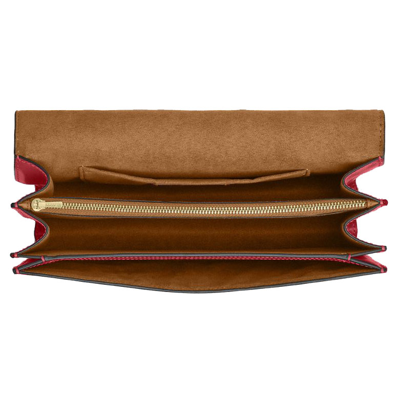 Coach Klare Envelope Crossbody Bag True Red # CBI98