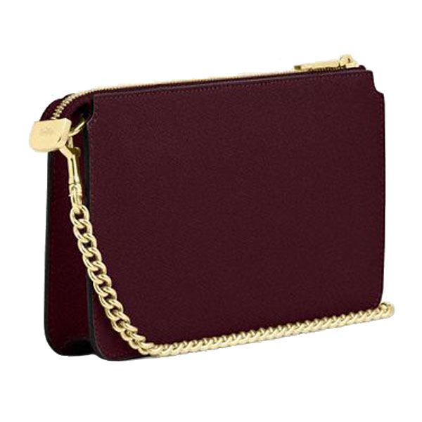 Coach Poppy Crossbody Bag Dark Wine Dark Red # CCK65