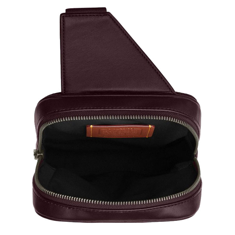 Coach Turner Pack In Signature Canvas Black Currant Dark purple # CCQ51