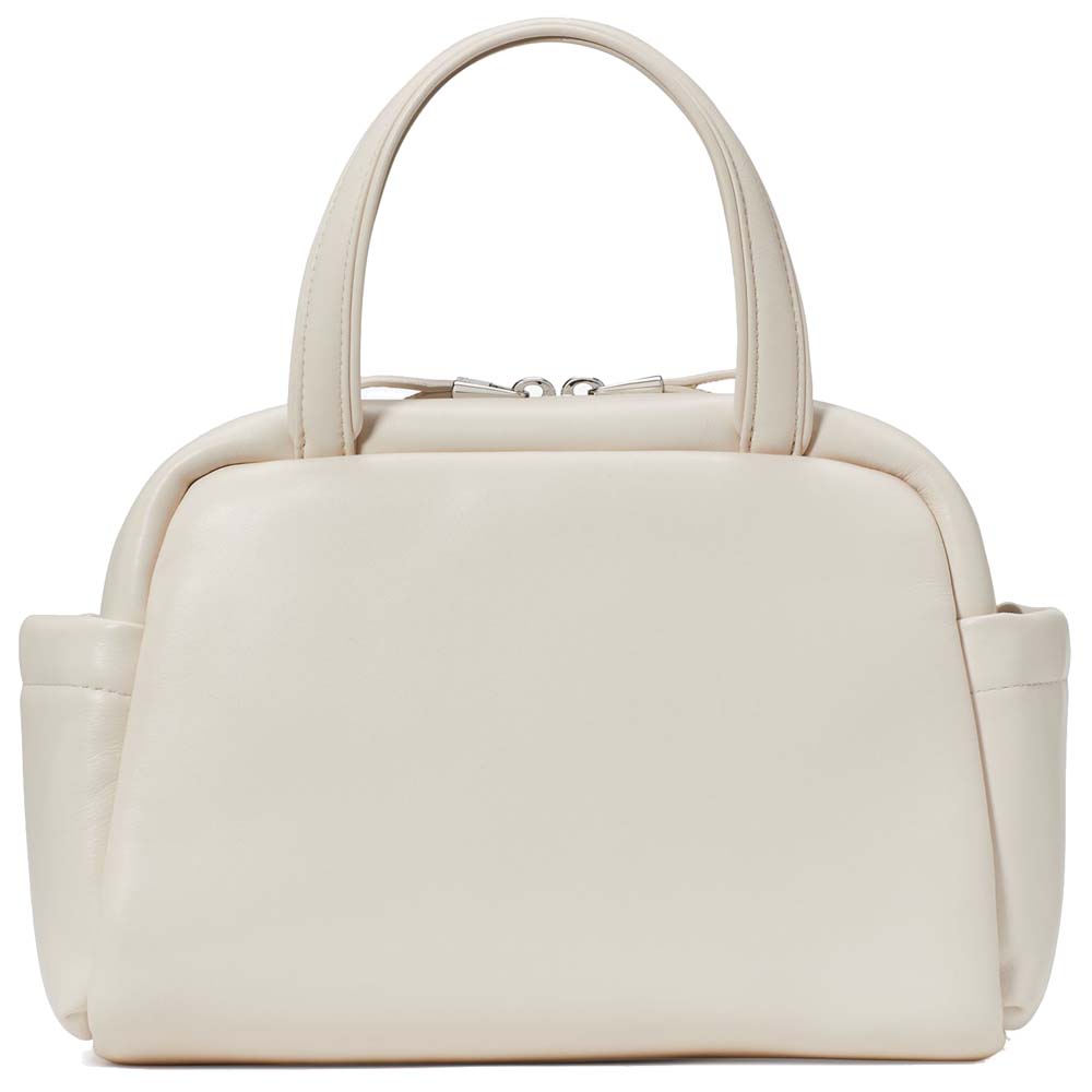 Kate Spade Puffed Satchel Parchment Off White # KF871