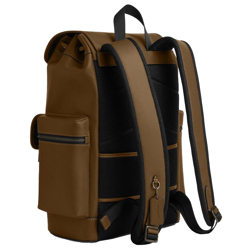 Coach Sprint Backpack Gunmetal Green # CDB61