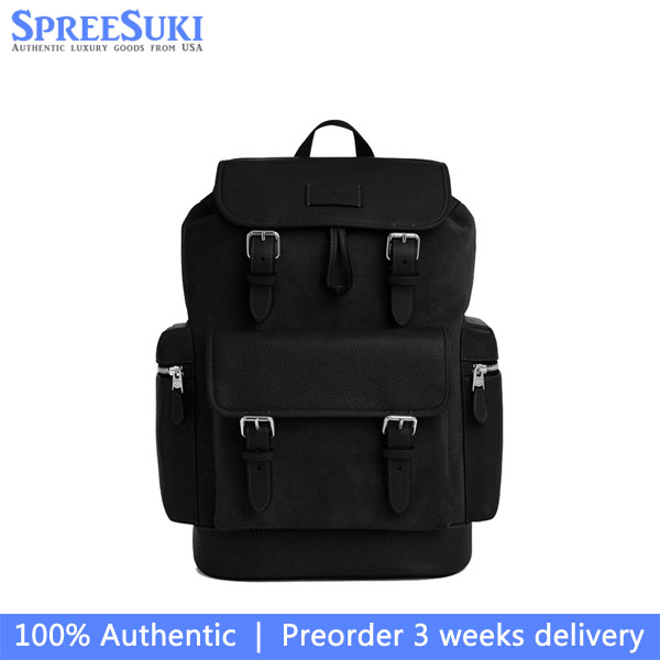 Coach Sprint Backpack Silver Black # CCG12