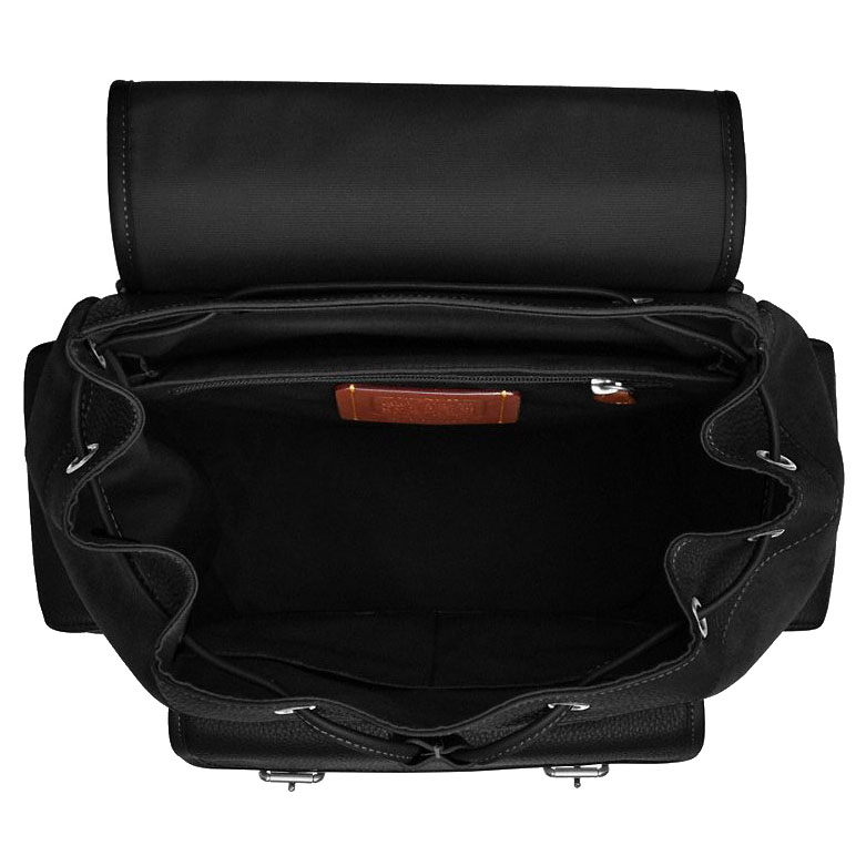 Coach Sprint Backpack Silver Black # CCG12