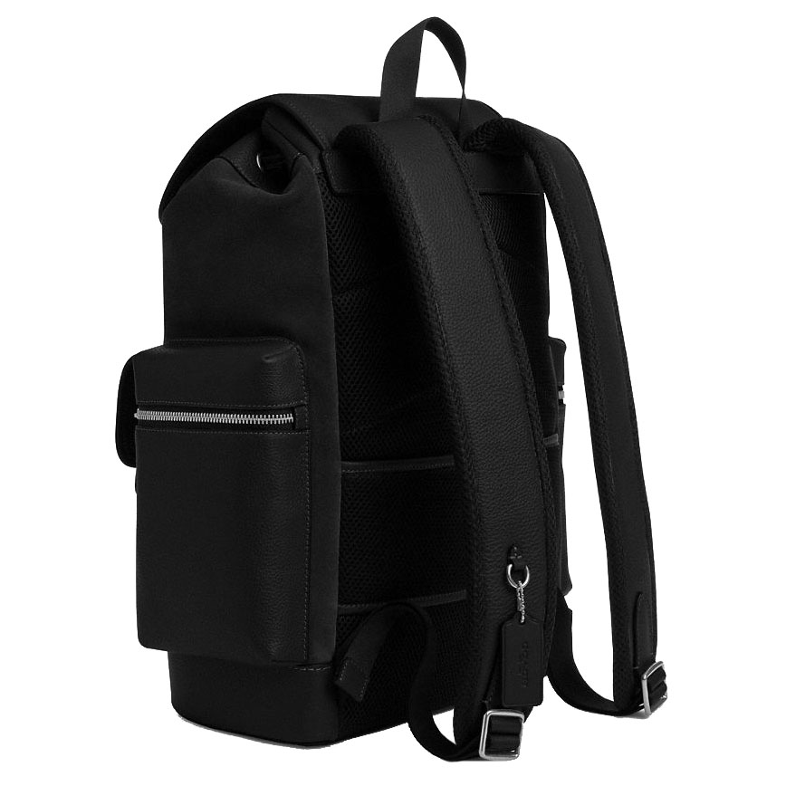 Coach Sprint Backpack Silver Black # CCG12