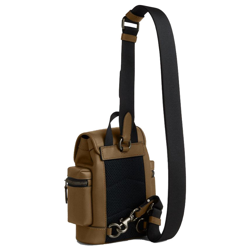 Coach Sprint Sling Pack Gunmetal Green # CDR05