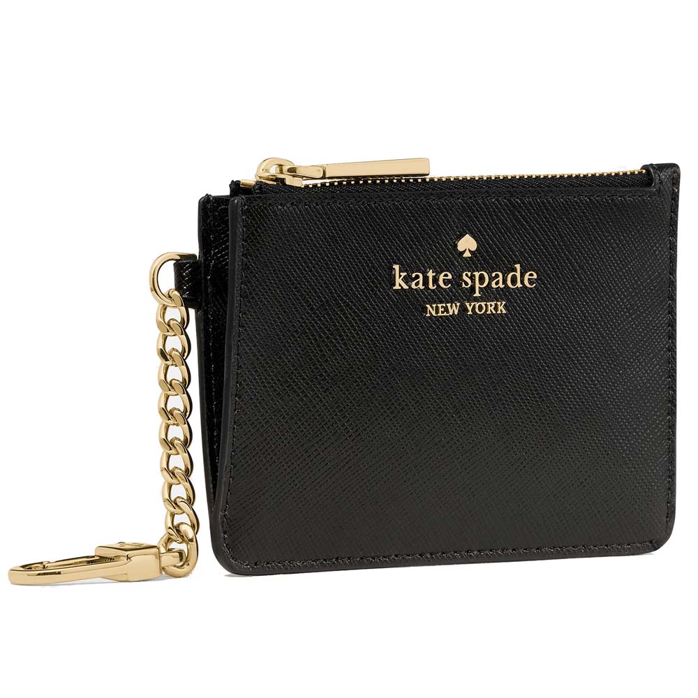 Kate Spade Key Ring Card Holder Black # KN771