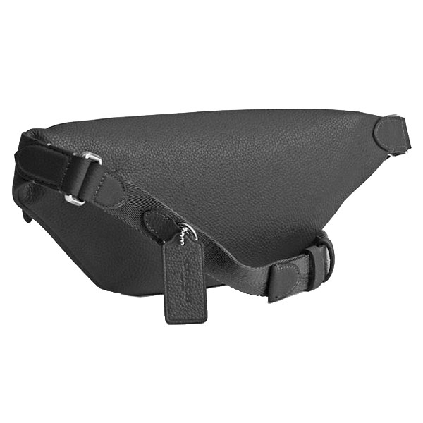 Coach Men Charter Belt Bag 7 Charcoal Grey # CP402