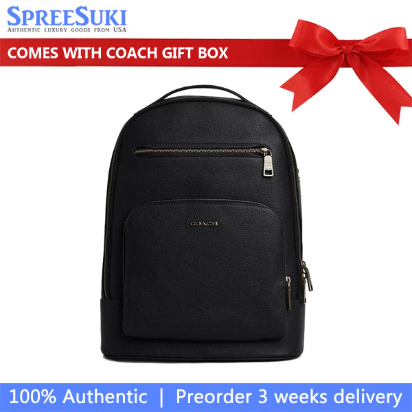 Coach Ethan Backpack Gunmetal Black # CZ391