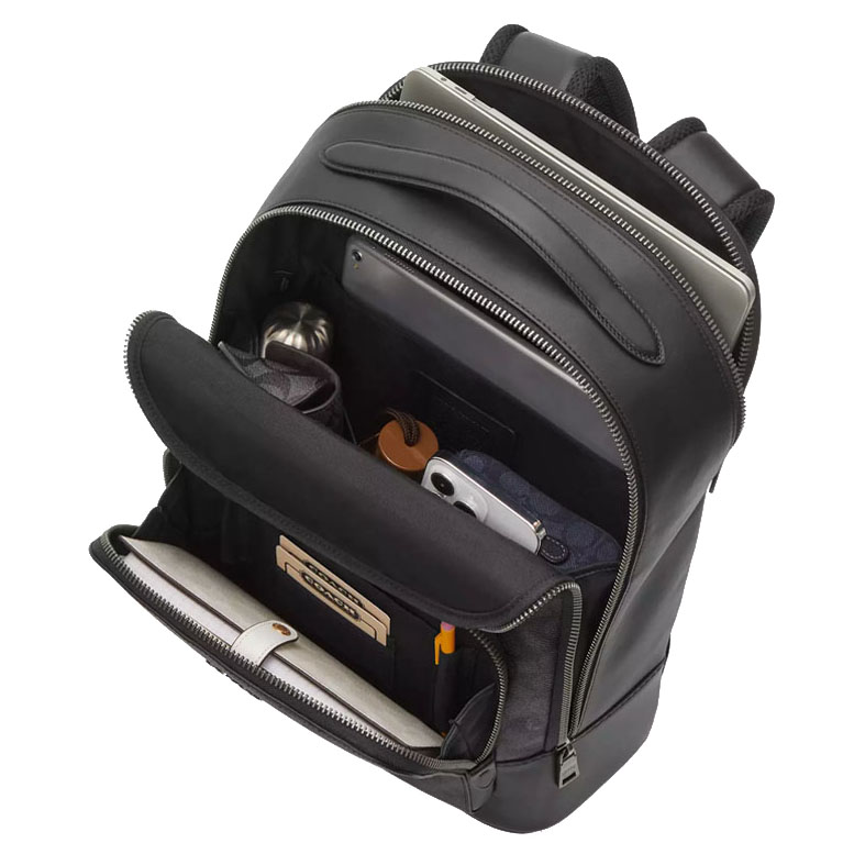 Coach Ethan Backpack Gunmetal Black # CZ391