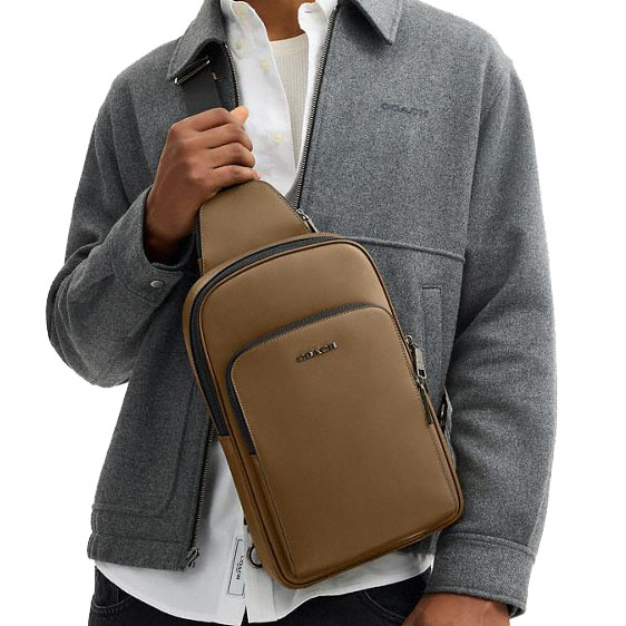 Coach Ethan Pack Gunmetal Green # CDB65