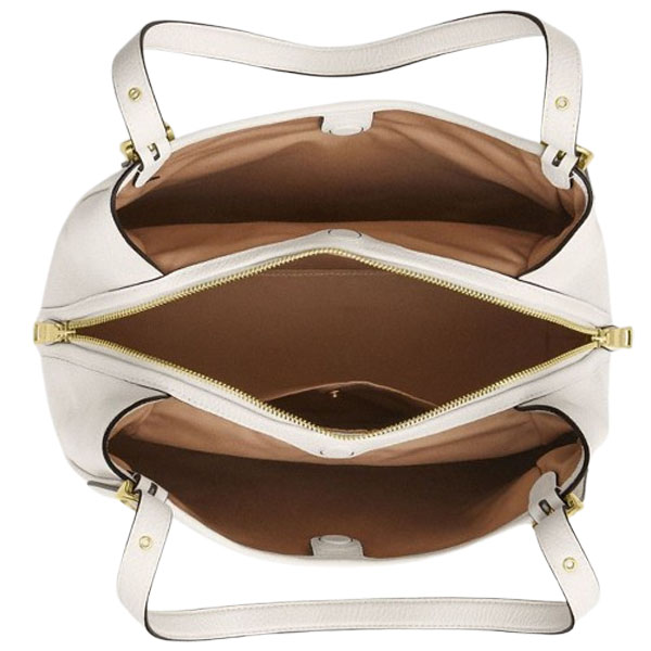 Coach Erin Shoulder Bag Chalk Off White # CAQ86