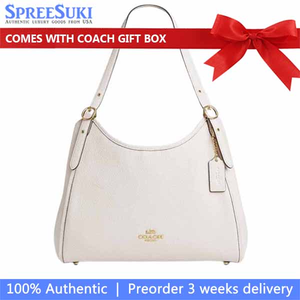 Coach Erin Shoulder Bag Chalk Off White # CAQ86