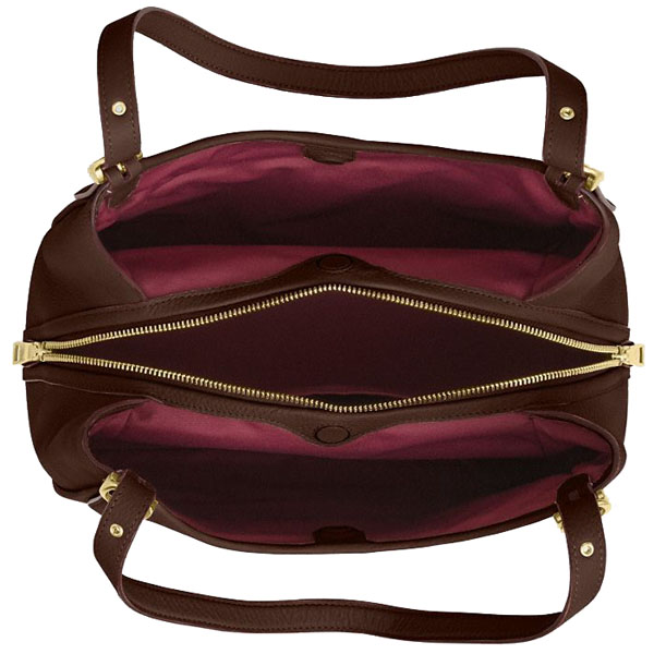 Coach Erin Shoulder Bag Maple Dark Brown # CAQ86
