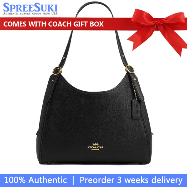 Coach Erin Shoulder Bag Black # CAQ86