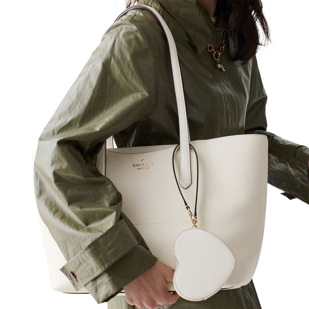 Kate Spade Cece Tote Set Meringue White # KN624