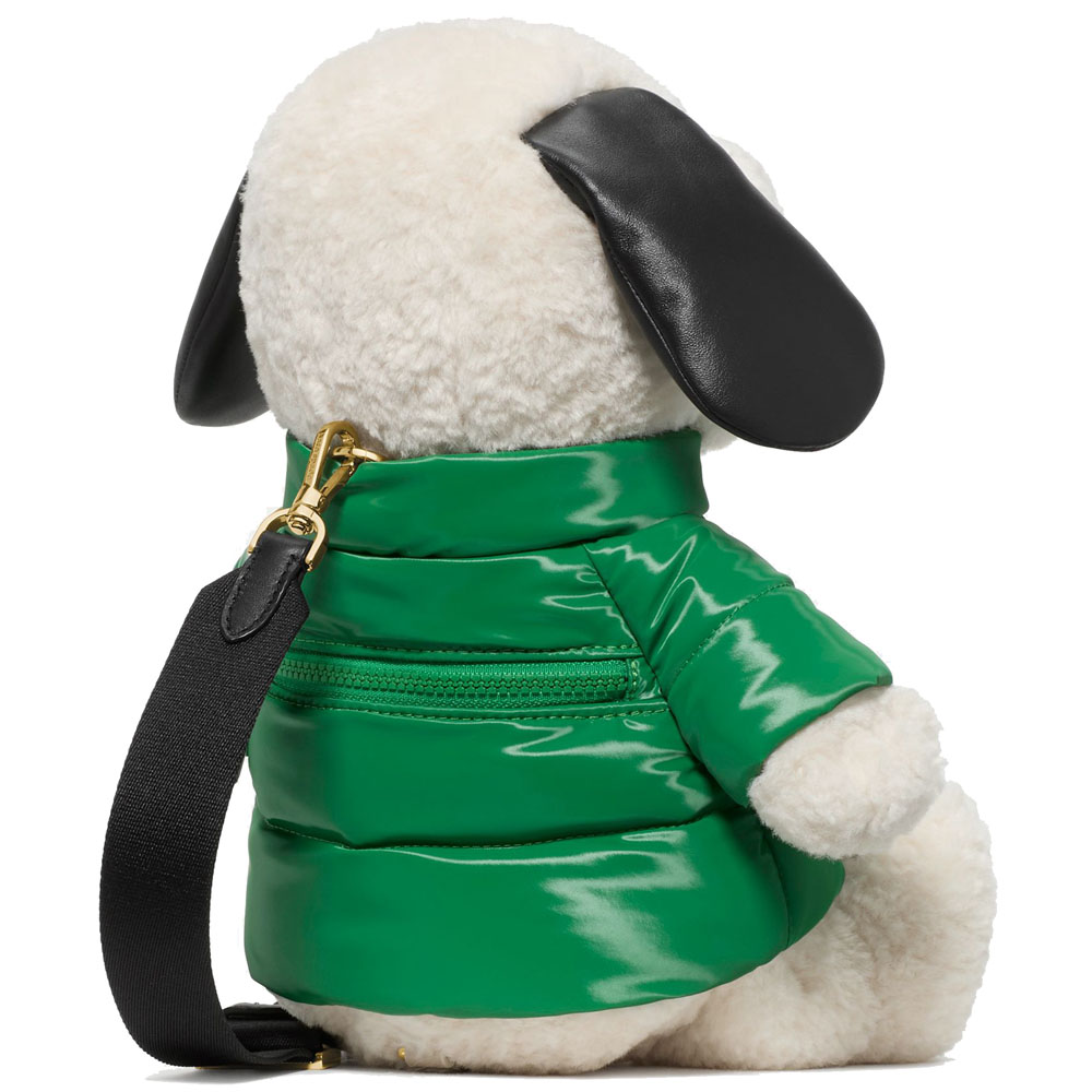 Kate Spade Peanuts X Ksny Snoopy 3D Dog Crossbody Multi Off White # KM631