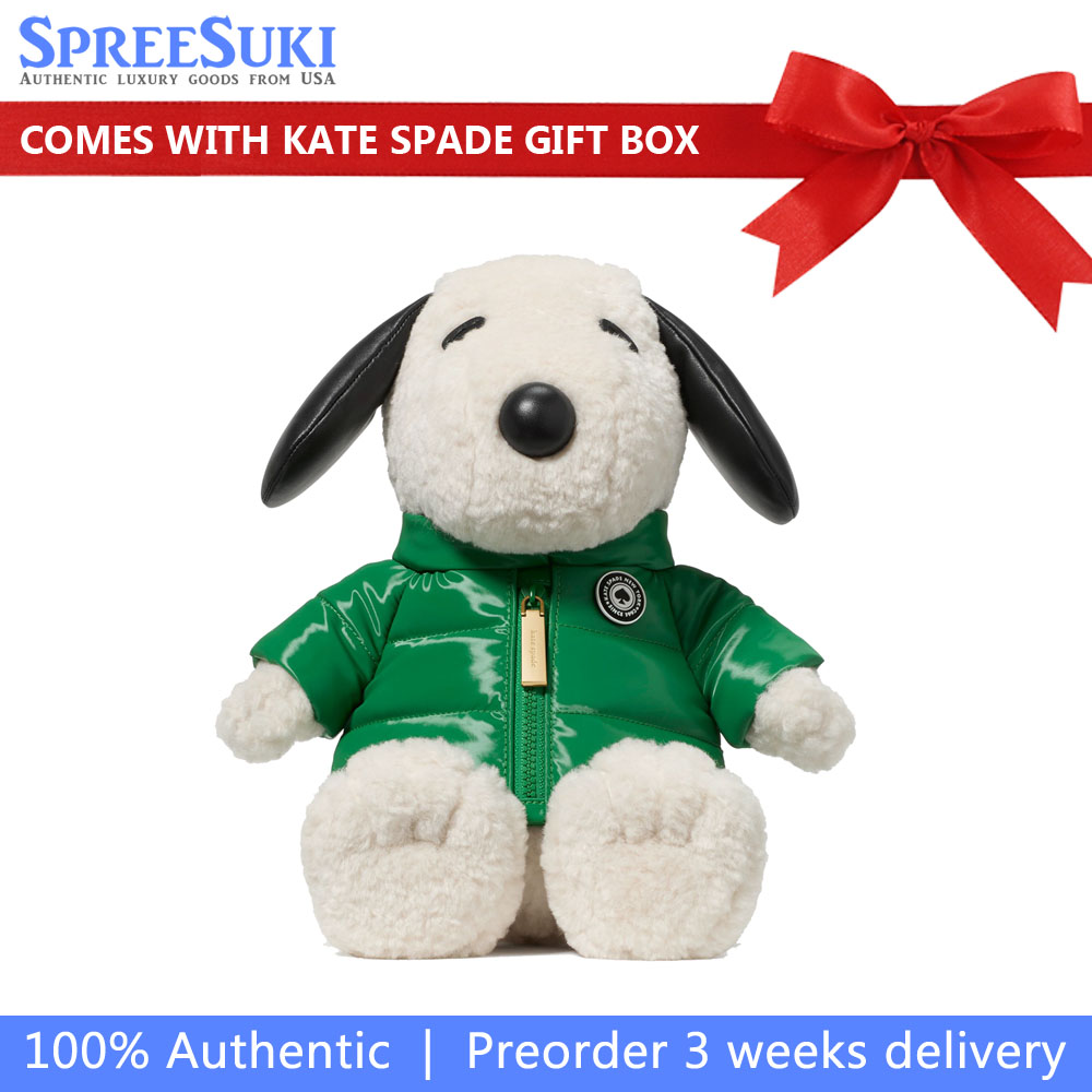 Kate Spade Peanuts X Ksny Snoopy 3D Dog Crossbody Multi Off White # KM631