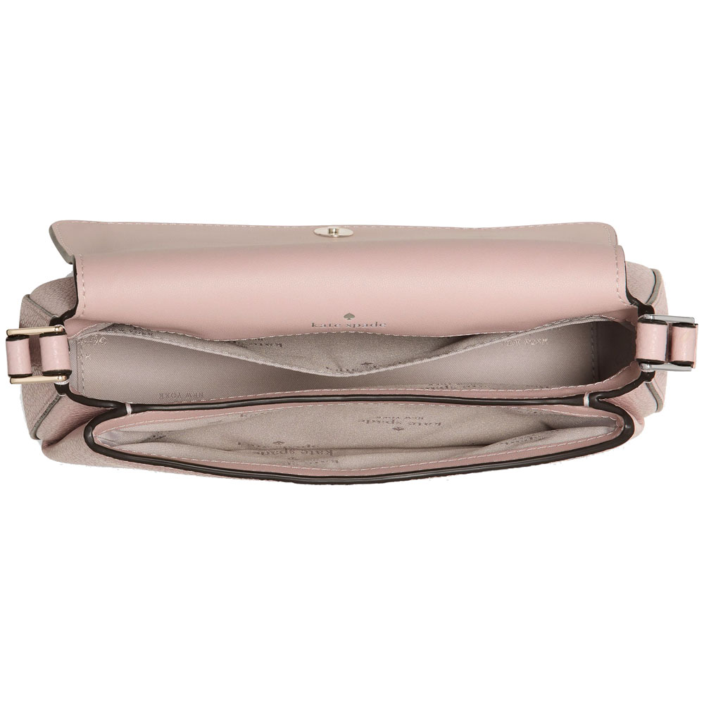 Kate Spade Sutton Mini Flap Crossbody Tutu Pink Light pink # KO122