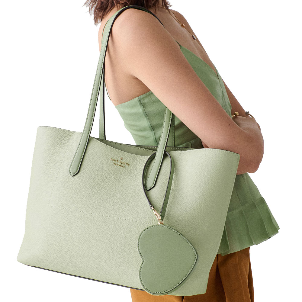 Kate Spade Cece Tote Set Light Olive Multi Light green # KN624