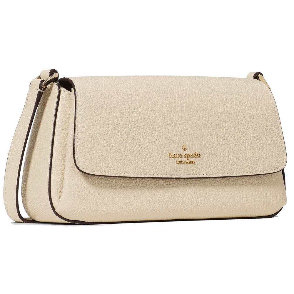 Kate Spade Sutton Mini Flap Crossbody Light Sand Beige # KO122