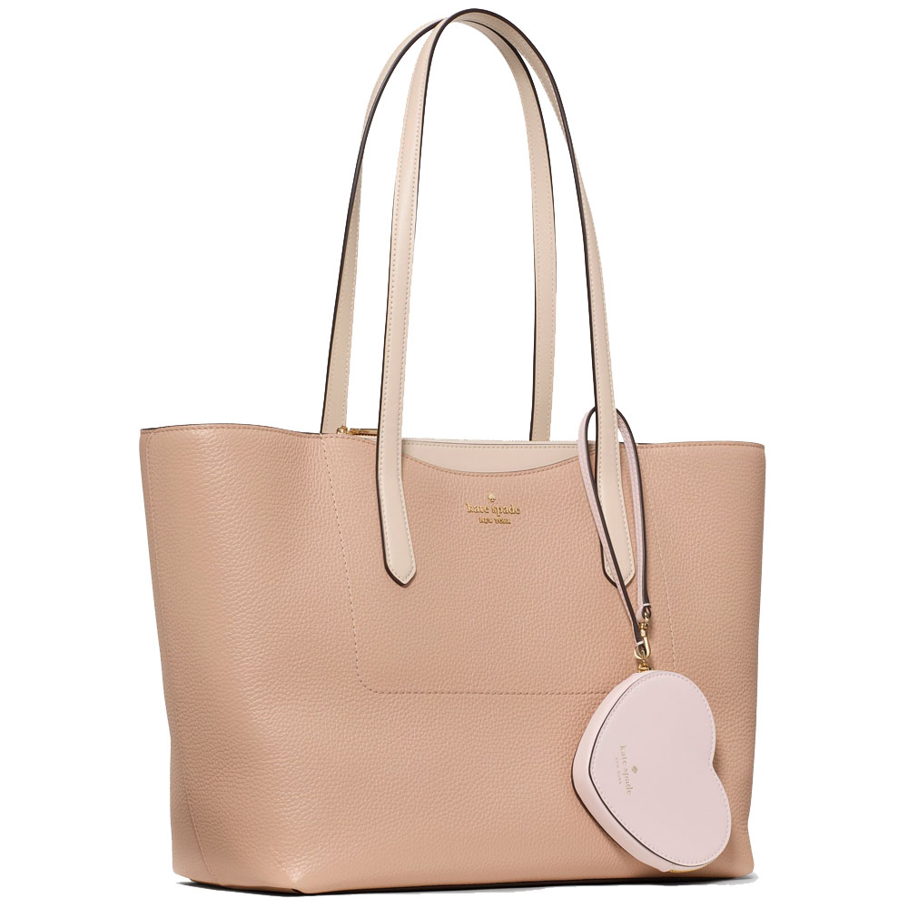 Kate Spade Cece Tote Set Milk Tea Multi Light Brown # KN624