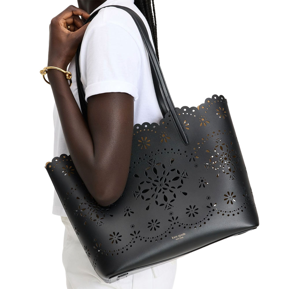 Kate Spade Do It All Large Tote Bag Black # KL672