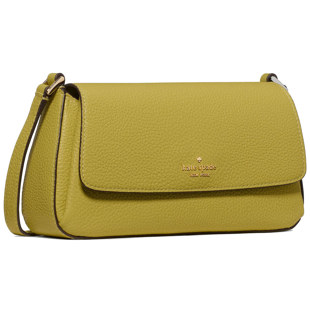 Kate Spade Sutton Mini Flap Crossbody Star Fruit Olive # KO122