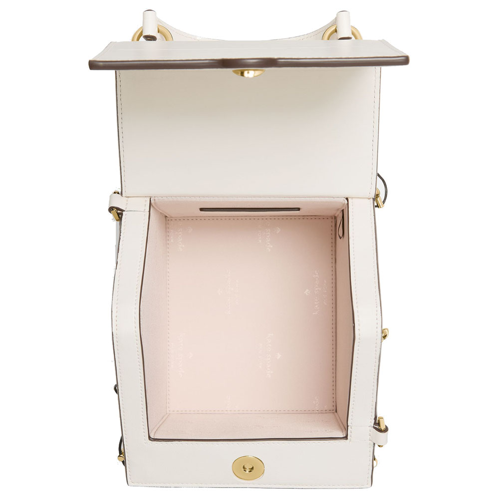 Kate Spade Peanuts X Ksny Snoopy 3D Dog House Crossbody Multi Off White # KM630