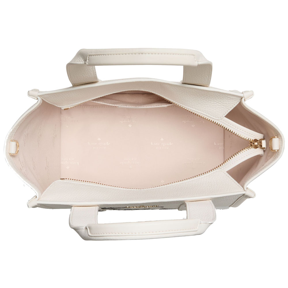 Kate Spade Peanuts X Ksny Snoopy Small Tote Cream Multi # KM629