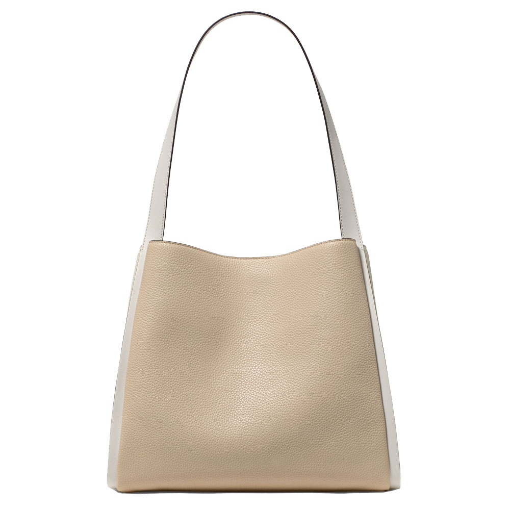 Kate Spade Knott Colorblock Large Carryall Light Cream Multi Beige # KM662