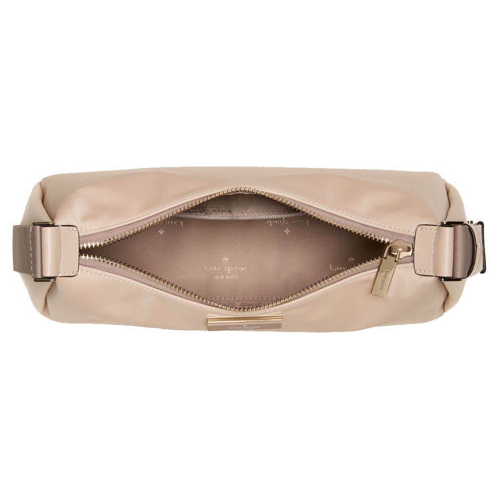 Kate Spade Carter Nylon Small Shoulder Bag Warm Beige # KL967-1