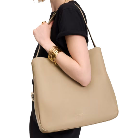 Kate Spade Grace Hobo Bag Timeless Taupe Beige # KK777-1