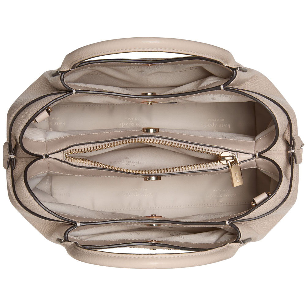 Kate Spade Sling Bag Crossbody Pebble Leather Dumpling Small Satchel Hay Beige # K8135