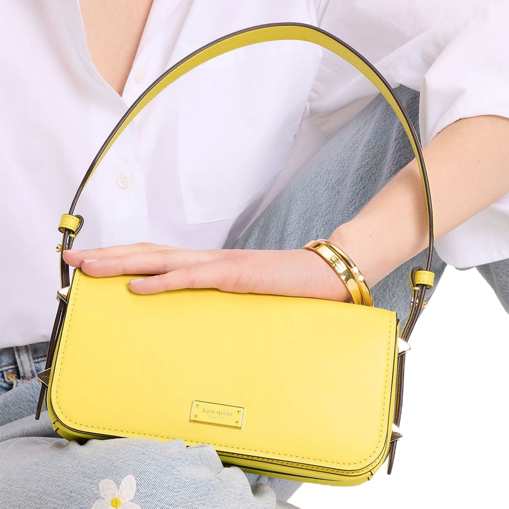 Kate Spade Liv Shoulder Bag Yuzu Jam Lemon Yellow # KL480