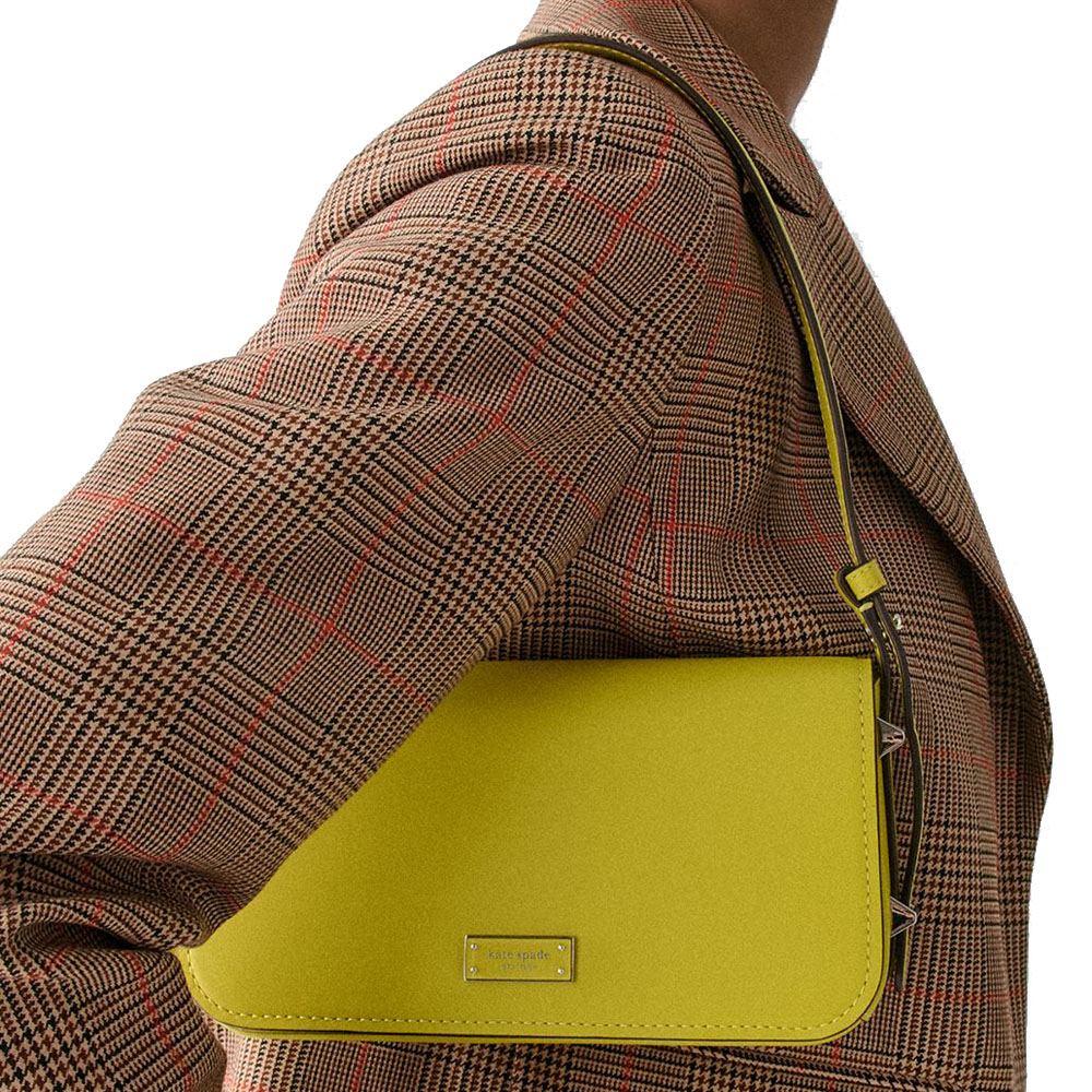 Kate Spade Liv Shoulder Bag Lime Slice Yellow # KL480