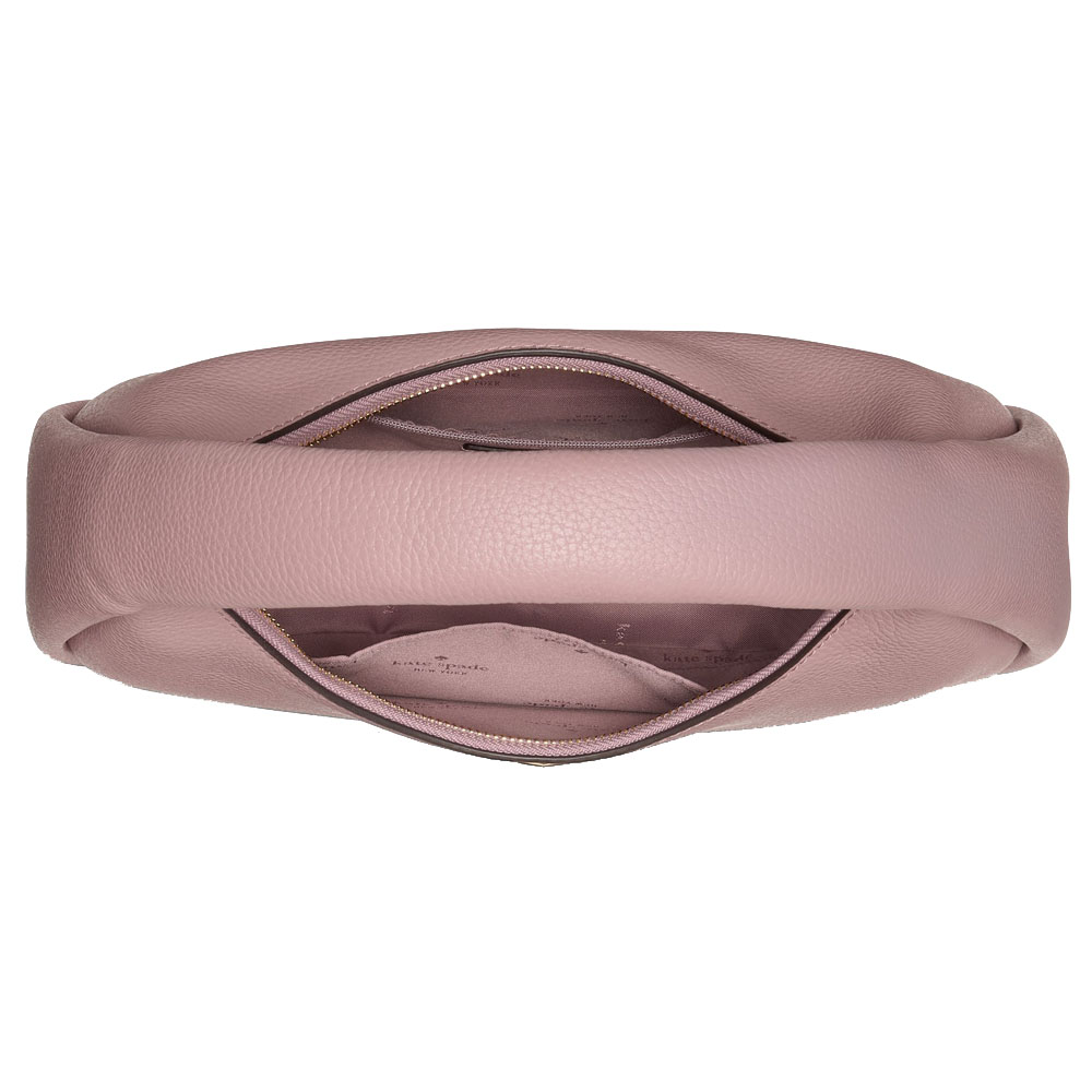 Kate Spade Kayla Crescent Shoulder Bag Dusk Rose Pink # KK054