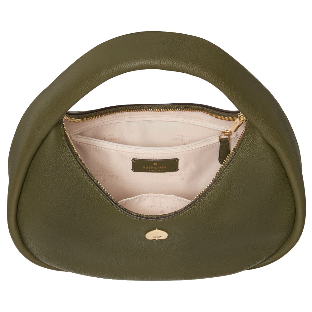 Kate Spade Kayla Crescent Shoulder Bag Seaweed Army Green # KK054