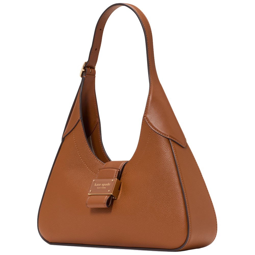 Kate Spade Nouveau Small Shoulder Bag Cavern Clay Brown # KI460