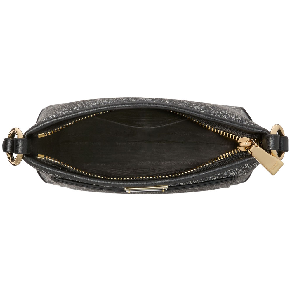 Kate Spade Spade Flower Small Swingpack Black Multi # KI742