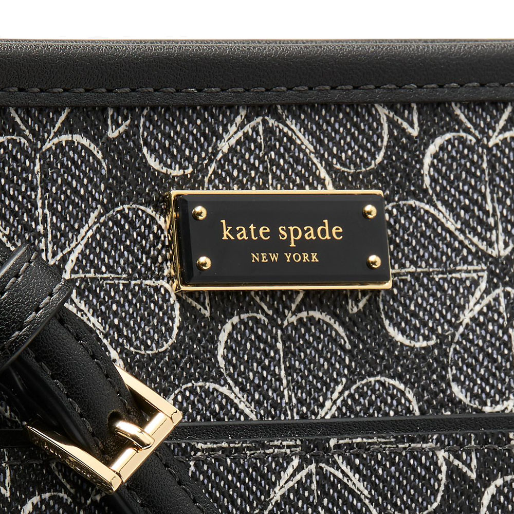 Kate Spade Spade Flower Small Swingpack Black Multi # KI742