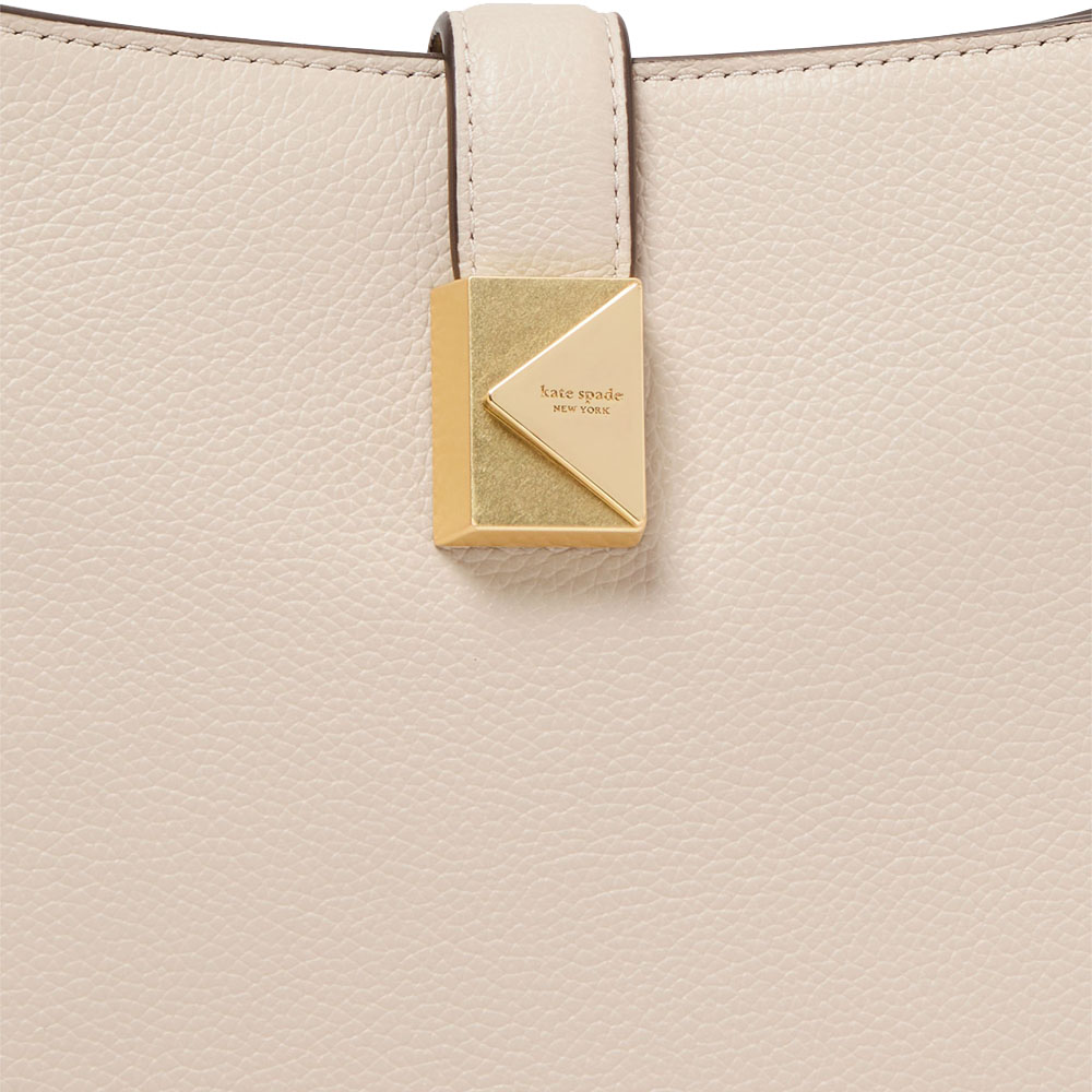 Kate Spade Deco Hobo Bag Milk Glass Antique White # KI554