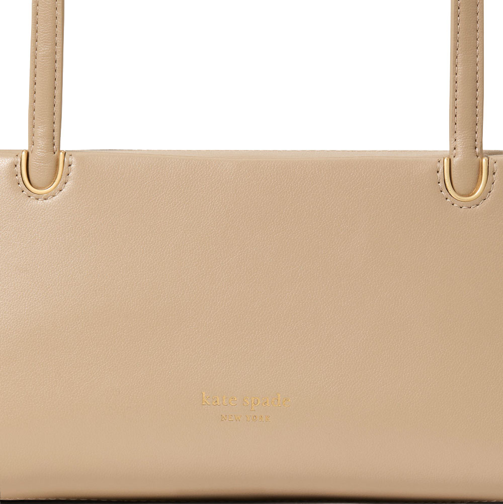 Kate Spade Grace Shoulder Bag Timeless Taupe Sand Brown # KK776