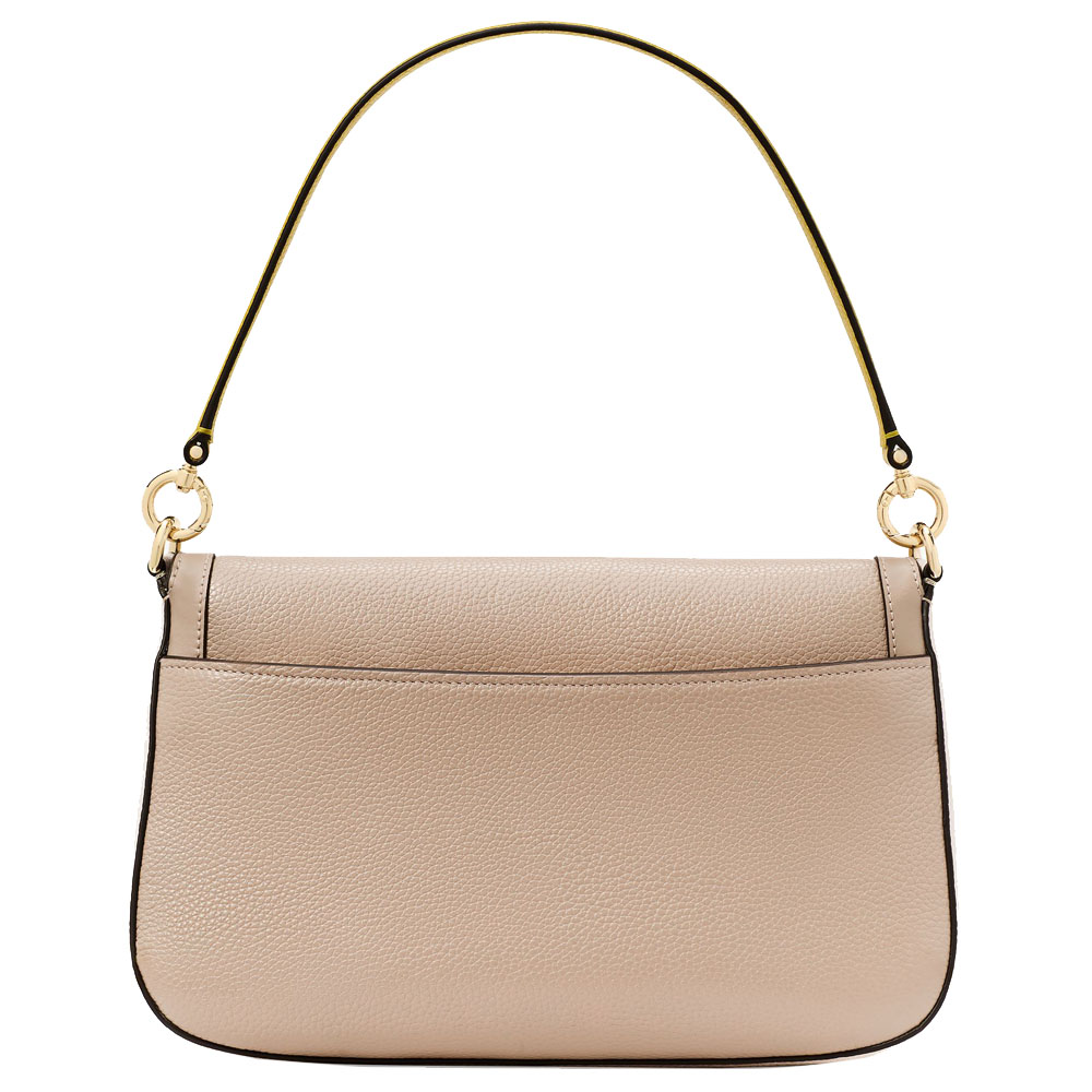 Kate Spade Hudson Convertible Shoulder Bag Timeless Taupe Multi Sand Brown # KF854