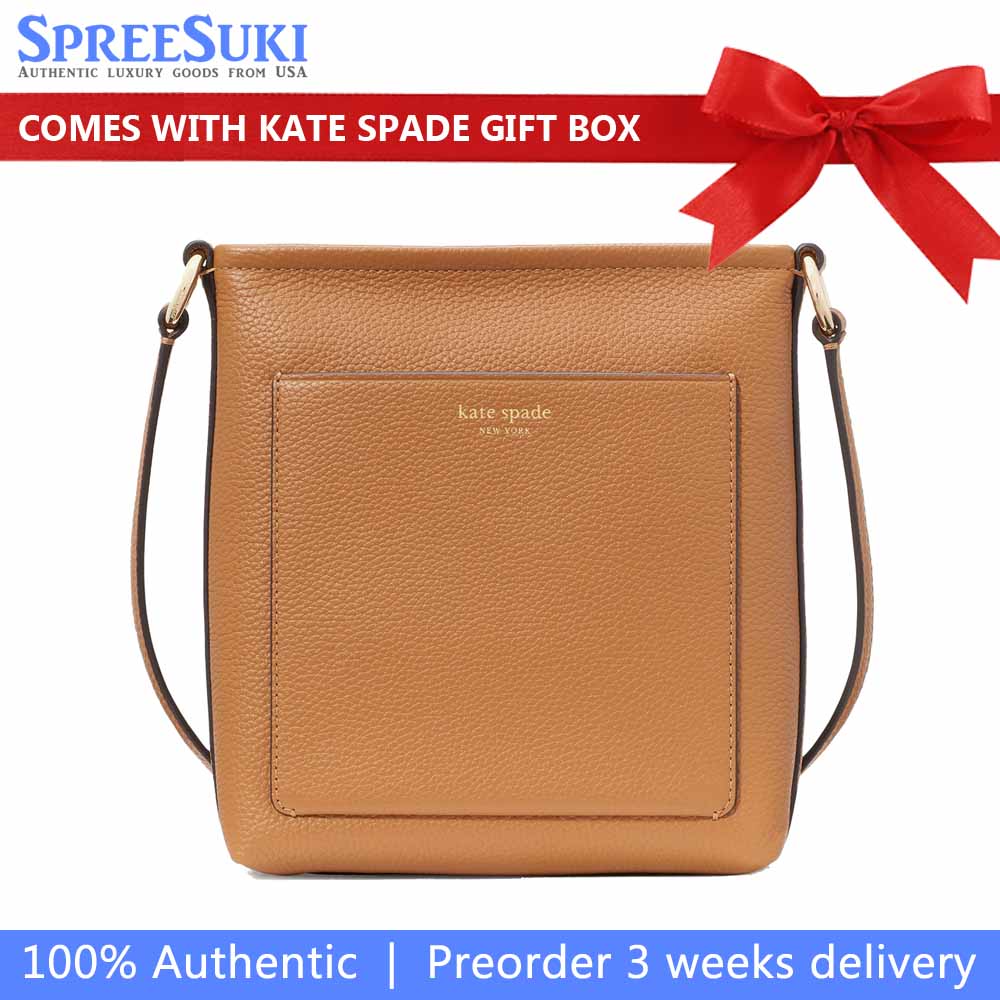 Kate Spade Ava Small Swingpack Bungalow Light Brown # KH165