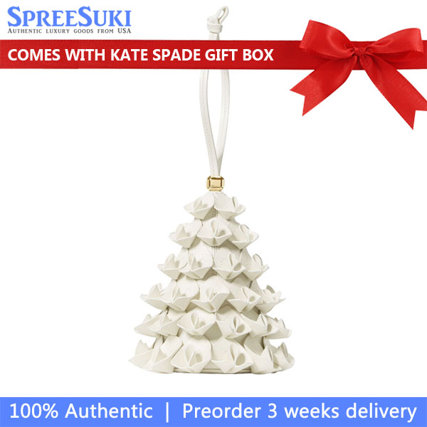 Kate Spade 3D Tree Wristlet Meringue White # KM753