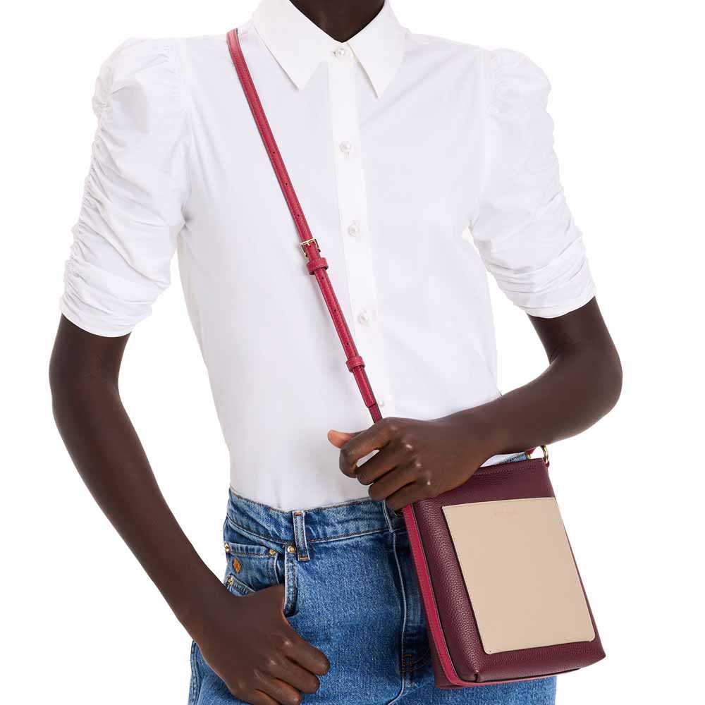 Kate Spade Ava Swingpack Cherry Juice Multi Dark Red # KH164