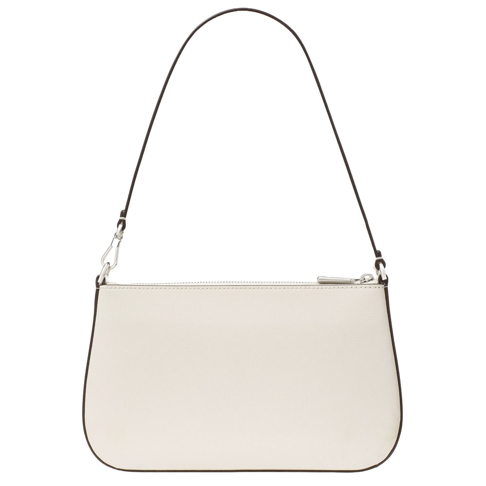 Kate Spade Sam Icon Shiny Mini Pochette Parchment White # KG860