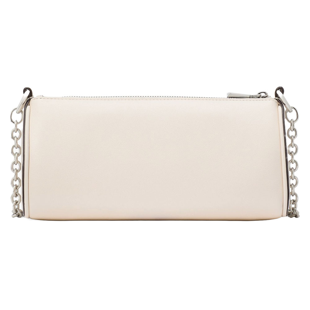 Kate Spade Label Pochette Parchment White # KI726