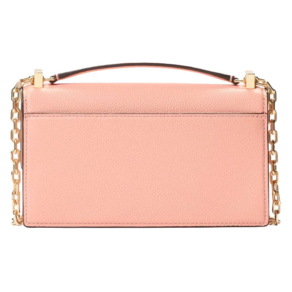 Kate Spade Deco Mini Flap Chain Crossbody Apricot Cream Pink # KJ656-1