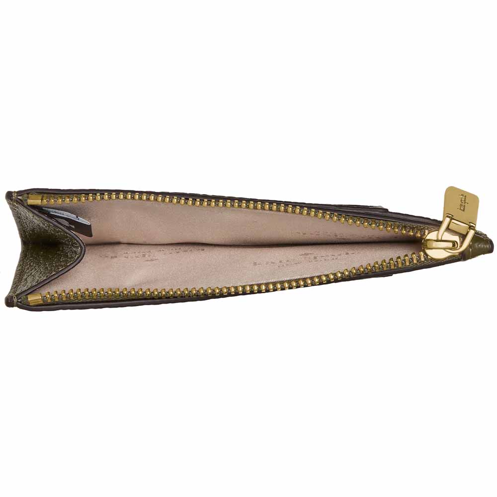 Kate Spade Kaya Large Slim Cardholder Seaweed Green # KL837